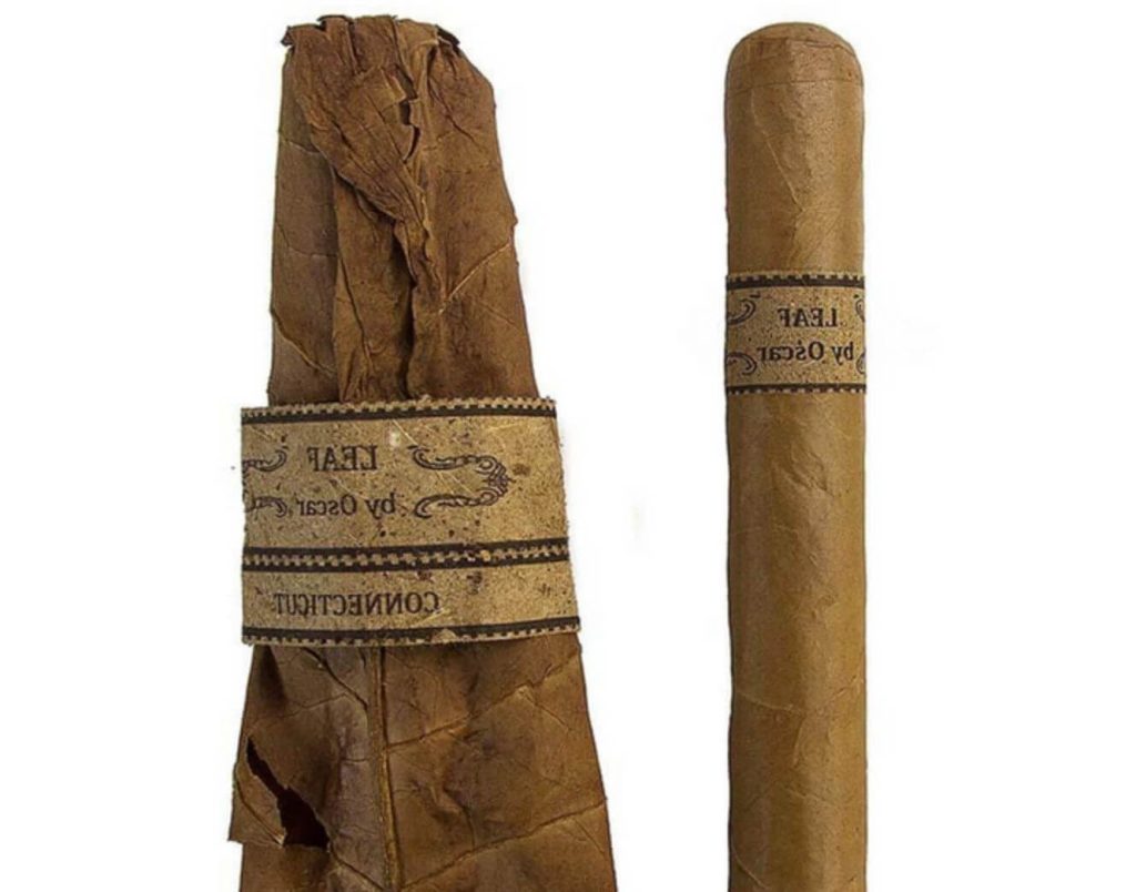 Сигара, изготовленная из коннектикутского табака